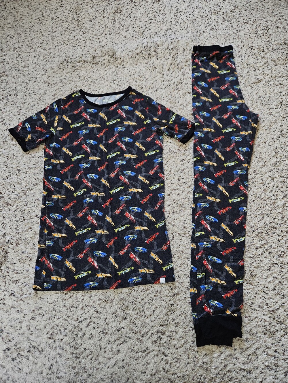 Little Snuggles Grand Prix Bamboo Pajama Set - 14 Charlies Project Kids